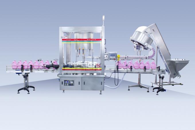 Module Structure Touch Screen Plastic Bottle Capping Machine