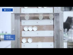 Mouthwash filling and capping machine，round cap capping machine