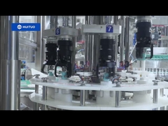 Huituo automatic 60bpm 8-head rotary capping machine for shampoo and hair conditioner