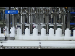 Shampoo and hair conditioner servo piston filling machine