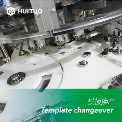 Servo Torque Control Capping Machine For Closing Twist Off Plastic Screw Caps