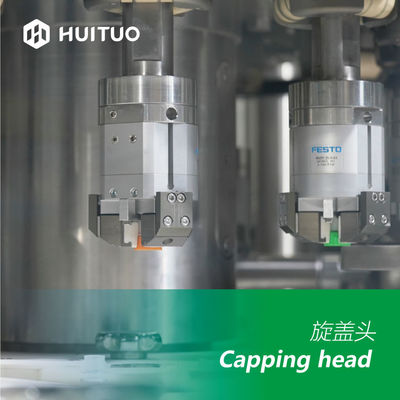 Servo Torque Control Capping Machine For Closing Twist Off Plastic Screw Caps