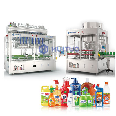 Multifunctional Liquid Filling And Capping Machine For Plastic And Glass Bottle