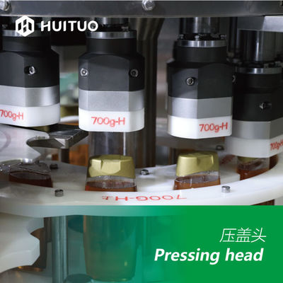 High Speed Rotary Bottle Capping Machine For Filp Top And Pull Push Closures