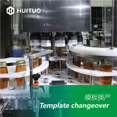 High Speed Rotary Bottle Capping Machine For Filp Top And Pull Push Closures
