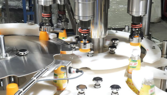 One Click Changeover Servo Bottle Capper Machine
