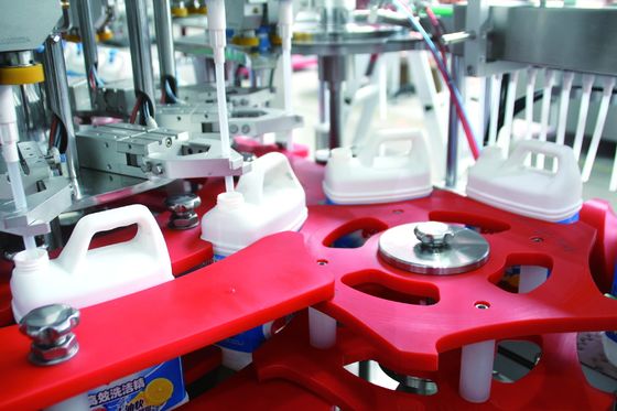Huituo automatic bottle filling capping machine for cleanser essence, liquid dishwashing detergent