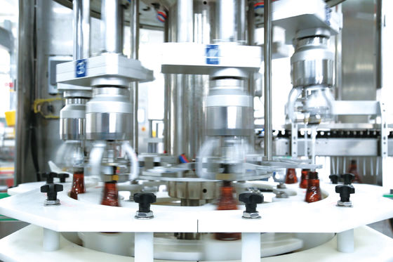 Multi Heads Rotary Semi Automatic Bottle Capper