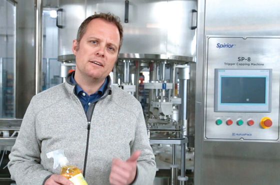 Multi Heads Bottle Capping Equipment With Sorter