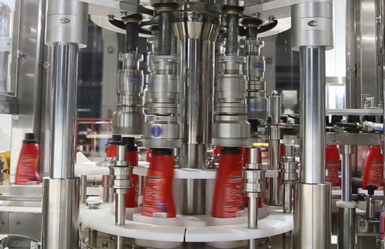 Three Claws Structure Min 2000 BPH Automatic Bottle Capping Machine