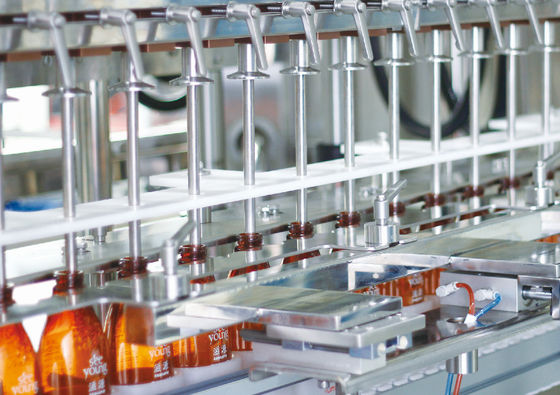 Min 4200 Bottle / Hour Bottle Filling Capping Labeling Machines