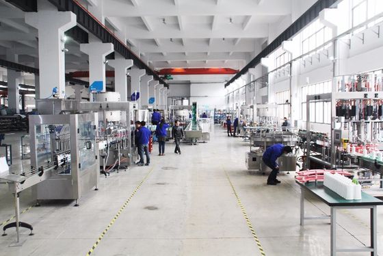 Min 4200 Bottle / Hour Bottle Filling Capping Labeling Machines