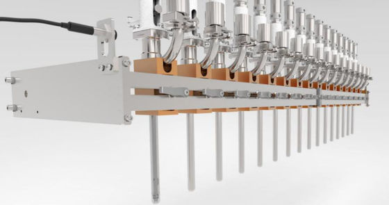 Huituo Liquid Bottle Piston Filling Machine For Pet And Glass Containers