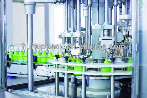 Huituo automatic rotary spray trigger capping machine capper for kitchen, glass and toilet cleaner