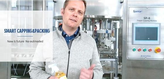 HUITUO full automatic filling capping and labeling machine for ketchup