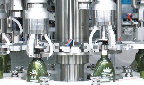 Multi Heads Lotion Pump Capping Machine With Sorter