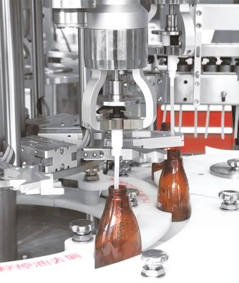 4KW Automatic Bottle Capper Machine With Cap Feeder