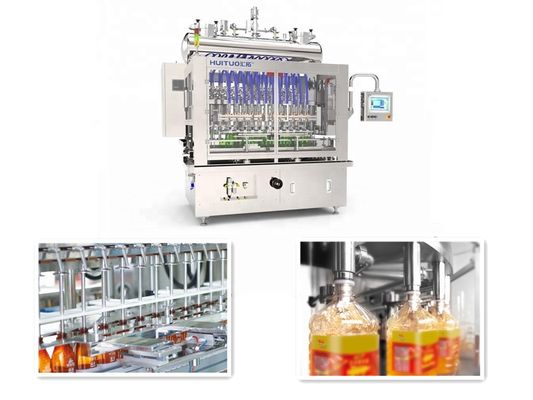 8 Heads 380V Water Bottle Filling Machine