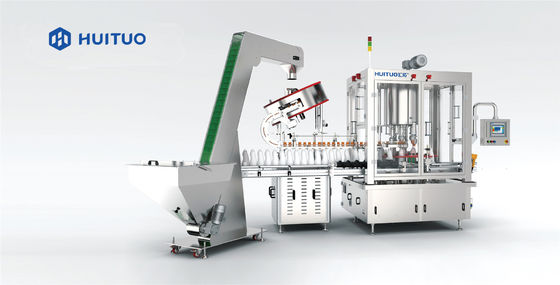 8 Heads Pneumatic Bottle Capping Machine