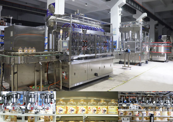 24 Head Filling Capping Labeling Machines For Hand Sanitizer