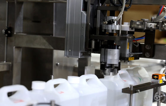 4000w Liquid Reagent Filling Capping Machine 12000bph,Pharmaceutical reagent filling and capping production line