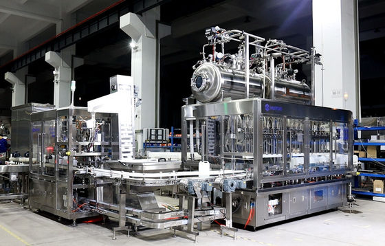 Huituo Flowmeter Filling and Servo Capping Machine For Pharmaceutical Reagents and medical disinfectant fluid