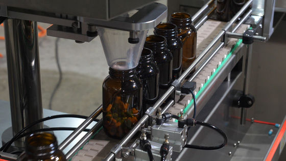 4000W Capsule Filler Capper Machine With PLC Control