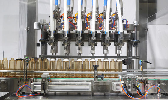 CE Water Cream Filling Capping Machine With Electric Driven