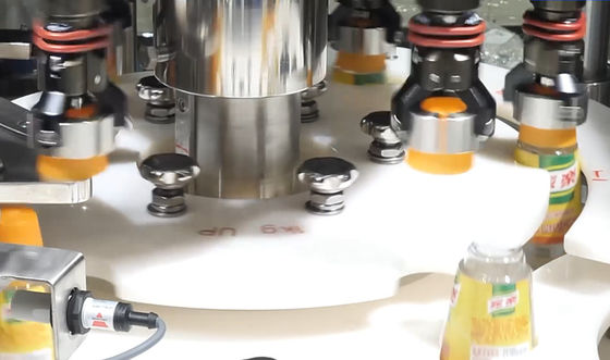 One Click Changeover Servo Bottle Capper Machine