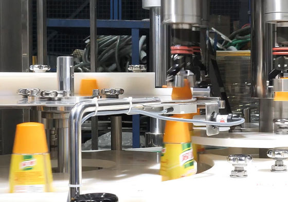 One Click Changeover Servo Bottle Capper Machine