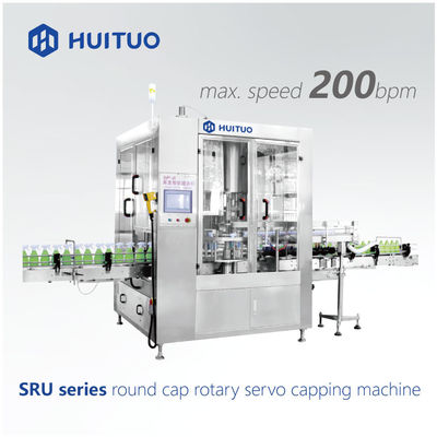 Automatic PET Bottle Glass Cleaner Rotary Capping Machine For Spray Trigger