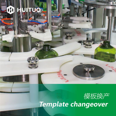 Automatic PET Bottle Glass Cleaner Rotary Capping Machine For Spray Trigger