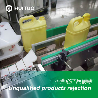 Customized PET Bottle Press Capping Machine With Cap Unscrambler