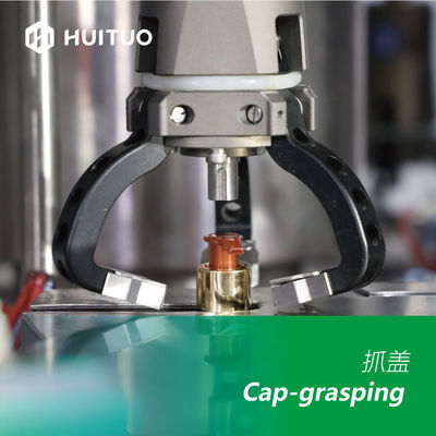 Huituo versatile rotary automatic servo capping machine for lotion pump, disc-top and Yorker cap