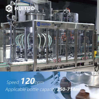 Rotary 2 In 1 Filling Capping Machine In Medical Industry