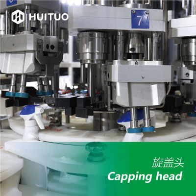 Automatic Bottle Capping Machine For Liquid Detergent Pump Or Spray Trigger