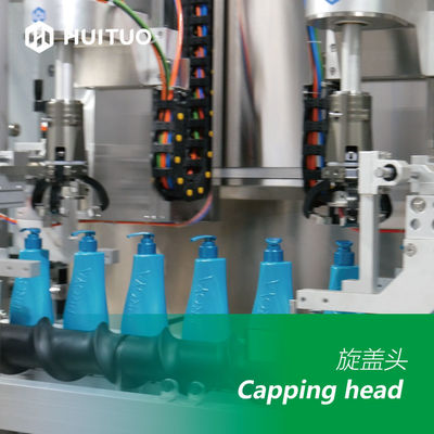 Linear Follow Up Filling Machine For Cosmetics Suitable For Different Bottles Containers
