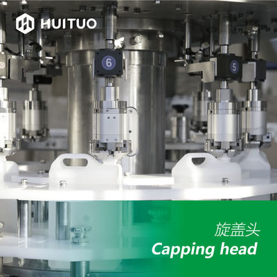 Huituo Rotary Screw Bottle Cap Sealing Machine Automatic 70bpm