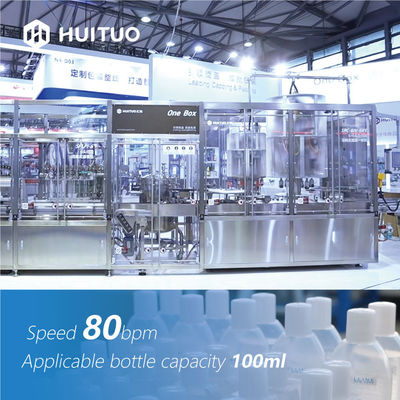 Pet Glass Bottle Monoblock Filling And Capping Machine Automatic For Cosmetics