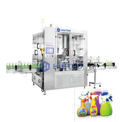 Automatic Trigger Spray Bottle Filling Capping Machine For Home Care Products