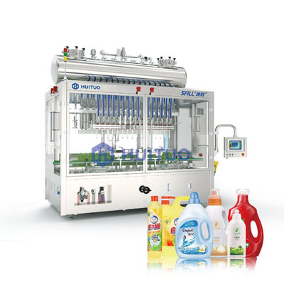 Shampoo And Hair Conditioner Servo Piston Filling Machine
