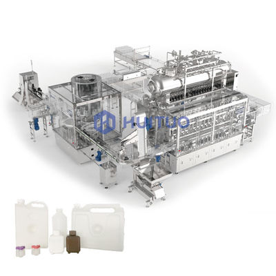 Linear Three Row Flowmeter Type Filling Machine For Pharmaceutical Reagents