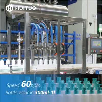 Shampoo And Hair Conditioner Servo Piston Filling Machine