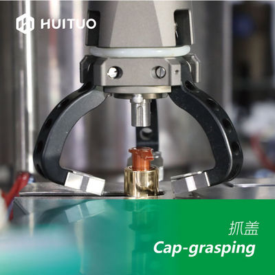 Plastic Bottle Spray Pump Dispenser Trigger Capping Machine For Liquid Detergent