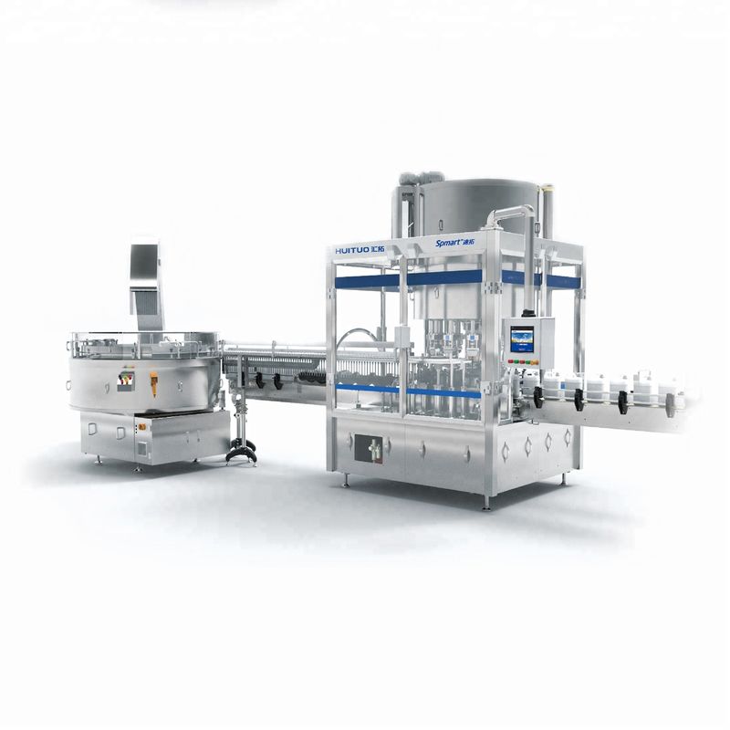 Huituo linear flowmeter filling machine and rotary servo capping machine for medical liquid