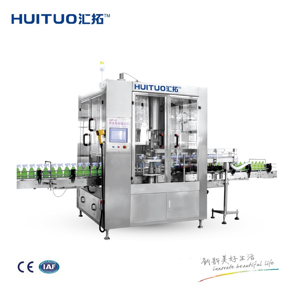 Trigger Capper Machine Volumetric Piston Spray Trigger Filling Capping Machine